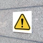 SIM Panneau sécurité "attention danger temporaire"