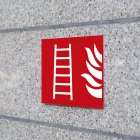 SIM Panneau sécurité "Echelle incendie"