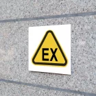 SIM Panneau sécurité "matières explosive"