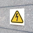 SIM Panneau sécurité "danger électrique"