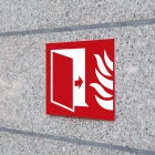 SIM Panneau sécurité "Porte coupe-feu"