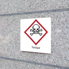 SIM Panneau sécurité "Toxique"