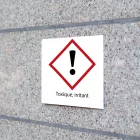 SIM Panneau sécurité "appel incendie"