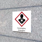 SIM Panneau sécurité "cancerogene teratogene"